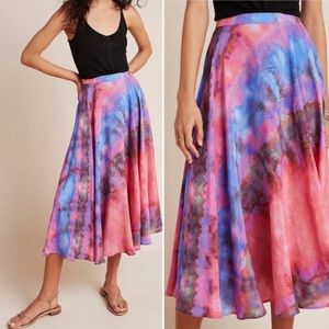 Anthropologie Bl^nk London Joni Tye-Dye Skirt